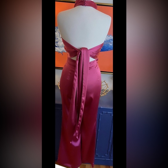 Canary Designs satin jumpsuit NWT - Picture 2 of 2